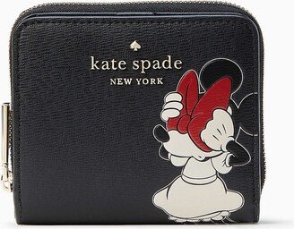 Disney X New York Minnie Mouse Zip Around Wallet-AA