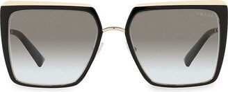 57MM Square Sunglasses-AA