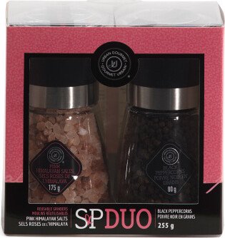 TJMAXX 5In Dark Pink Himalayan Salt And Peppercorns