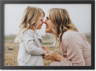 Photo Tiles: Photo Gallery Photo Tile, Black, Framed, 5X7, Multicolor