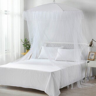 Sultana Square Collapsible Umbrella Sheer Mosquito Bed Canopy