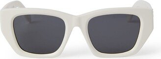 Hinkley White Sunglasses