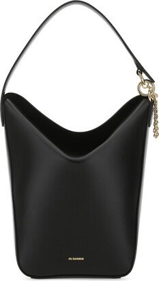 Logo Printed Top Handle Bag-AQ