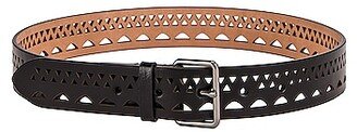 Vienne Thin Belt in Black