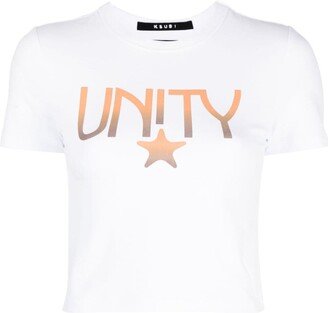 Unity Star cropped T-shirt