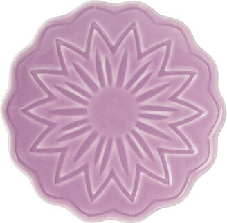 Pink Flower Plate