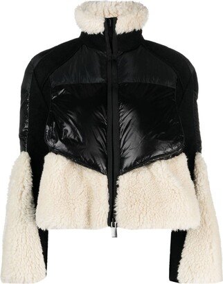 Faux-Fur Puffer Jacket-AB