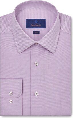 Trim Fit Microdobby Dress Shirt