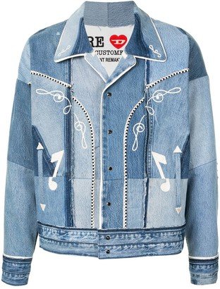 x Readymade patchwork denim jacket