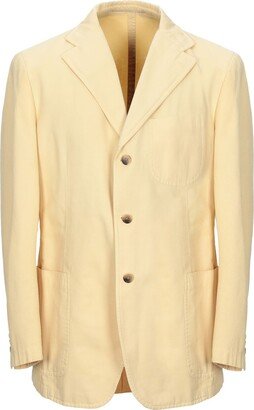 RAFFAELE CARUSO SARTORIA PARMA Blazer Light Yellow