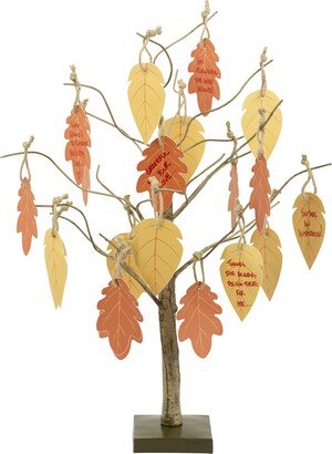 ProductWorks 24 Gratitude Tree with Leaves Kit Seasonal Holiday Décor