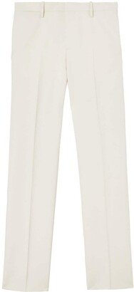 Straight-Leg Tailored Trousers-AG