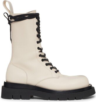 Lug Sole Lace-Up Boot