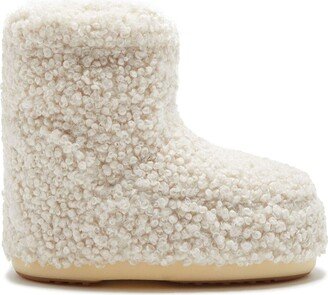 Icon Low faux-shearling boots