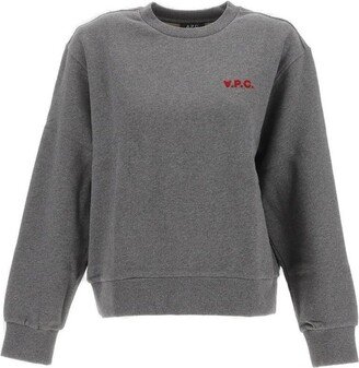 Logo Printed Evy Crewneck Sweatshirt