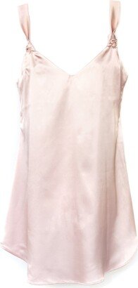 Glamoon Pyjama Pink Satin Dress