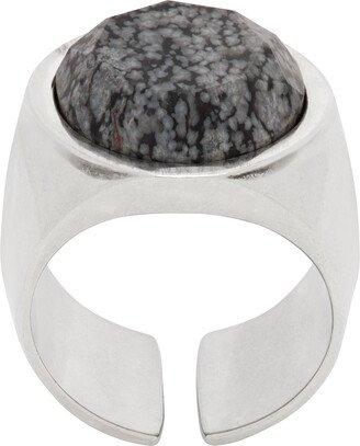 Silver & Gray Alto Ring