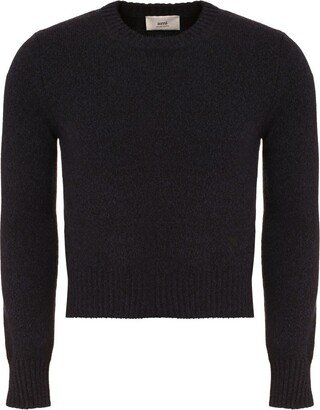 Crew-Neck Cashmere Sweater-AA