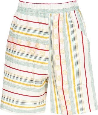 Striped Workwear Shorts