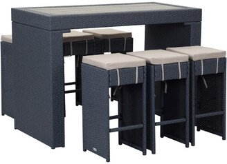 Sanders Outdoor Bar Set