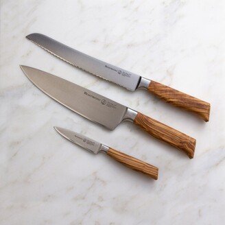 Oliva Elite 3 Piece Trio Knife Set