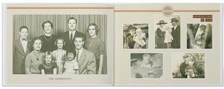 Photo Books: Family Memories Photo Book, 8X11, Professional Flush Mount Albums, Flush Mount Pages