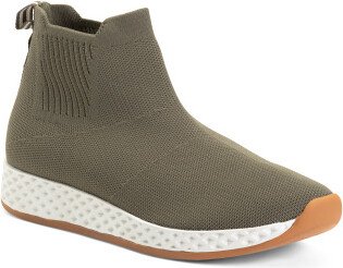 Knit High Top Sneakers for Women