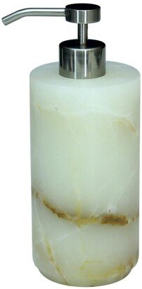 Marble Crafter Eris Collection Light Green Onyx Soap Dispenser