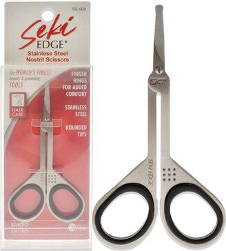 Seki Edge Stainless Steel Nostril Scissors - SS-908 by for Unisex - 1 Pc Scissor