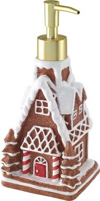 Gingerbread House Holiday Resin Soap/Lotion Pump