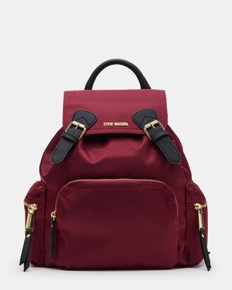 Nylon Backpack Wine