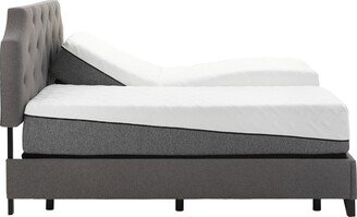 Pacifica 12-inch Memory Foam Mattress and Z100 Adjustable Bed Set