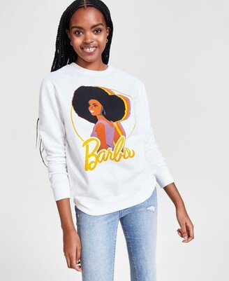 Love Tribe Juniors' Barbie Graphic Sweatshirt