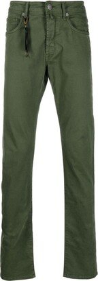 Low-Rise Slim-Fit Trousers-AB