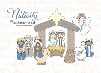 Nativity Cookie Cutter Set - 9Pc