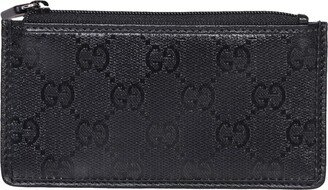 Gg Crystal Black Card Case