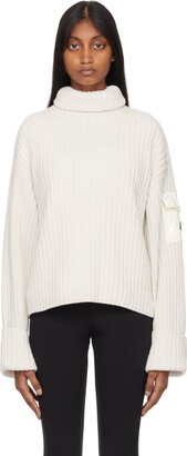 Off-White Rib Turtleneck