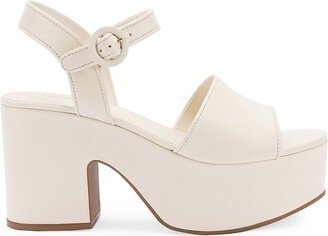 Miso 90MM Leather Platform Sandals