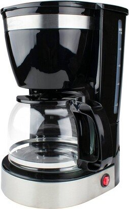 10 Cup 800 Watt Coffee Maker in Black