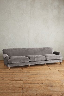 Slub Velvet Willoughby Grand Sofa, Wilcox