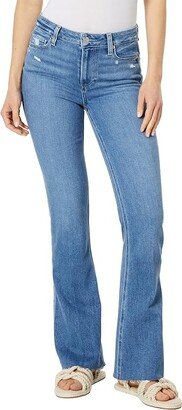 High-Rise Laurel Canyon Raw Hem in Simple Life Distressed (Simple Life Distressed) Women's Jeans