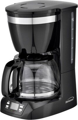 10 Cup Digital Coffe Maker in Black