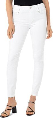 Los Angeles Womens Denim High Rise Ankle Jeans