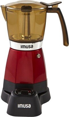 Electric Espresso/Moka Maker Red - 6 Cup