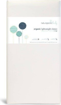 Certified Organic Cotton Classic Baby Crib & Toddler Mattress–Lightweight-2-Stage