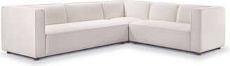 Kyle Stain Resistant Fabric Sectional Sofa - Abbyson Living