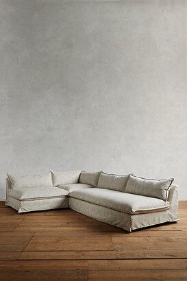 Yarn-Dyed Tassa Sectional