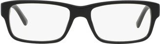 Prada Eyewear Rectangular Frame Glasses-AA