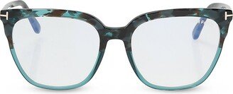 Square Frame Glasses-HO