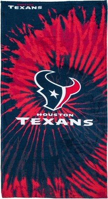 NFL Houston Texans Pyschedelic Beach Towel